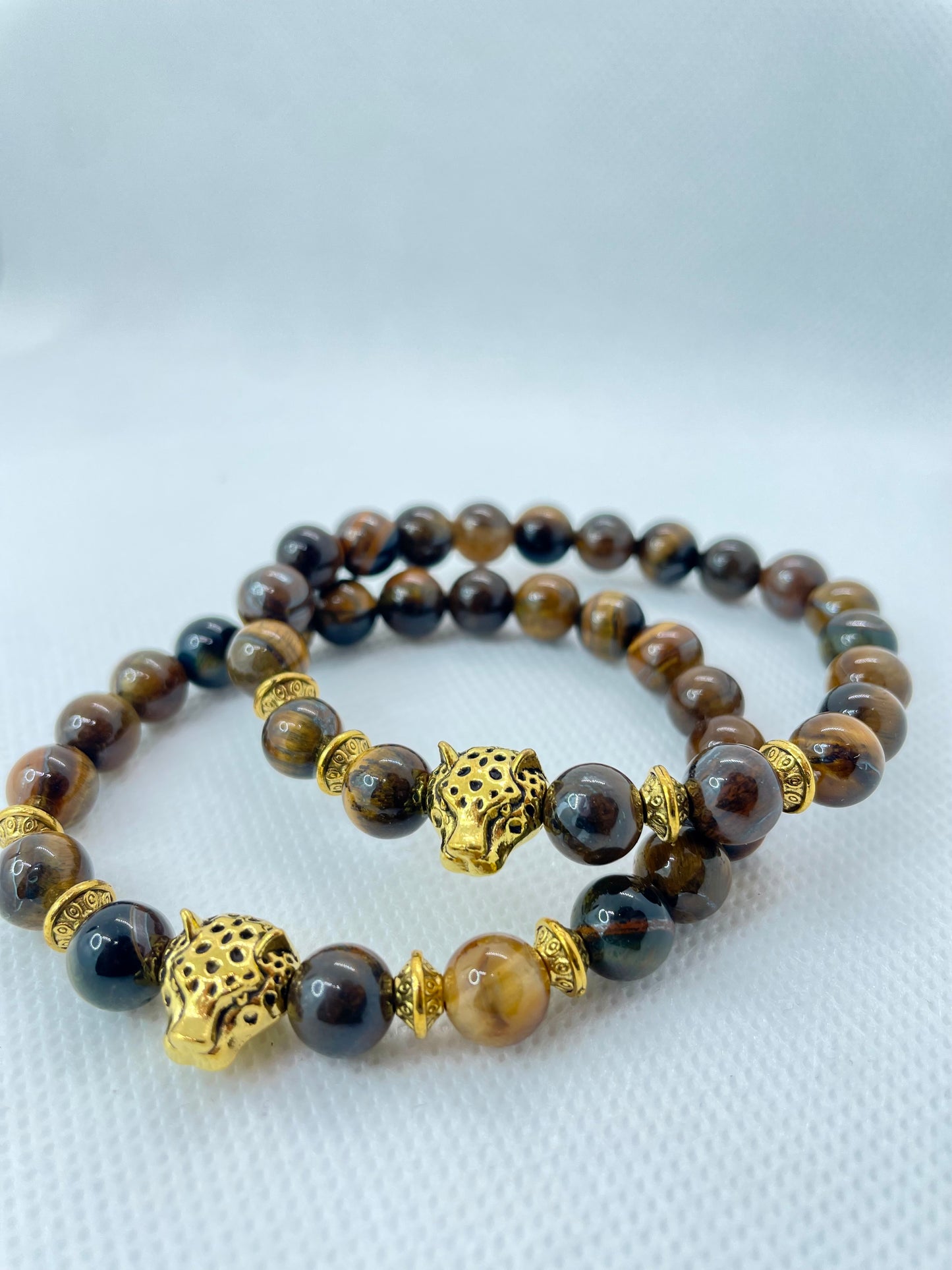 Pulseira Tigre Dourado - Olho de Tigre