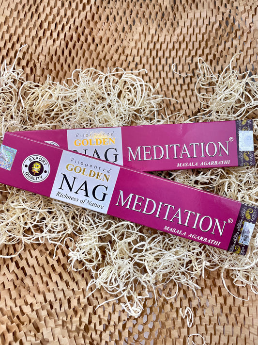Encens de méditation Golden Nag