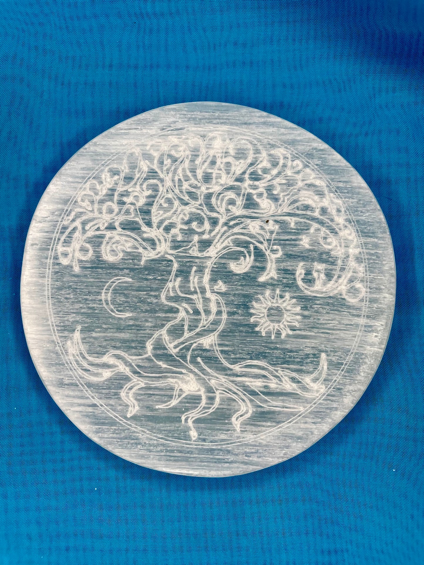 Base Sélénite - Arbre de Vie 10x10