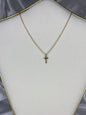 Collier Crucifix Doré
