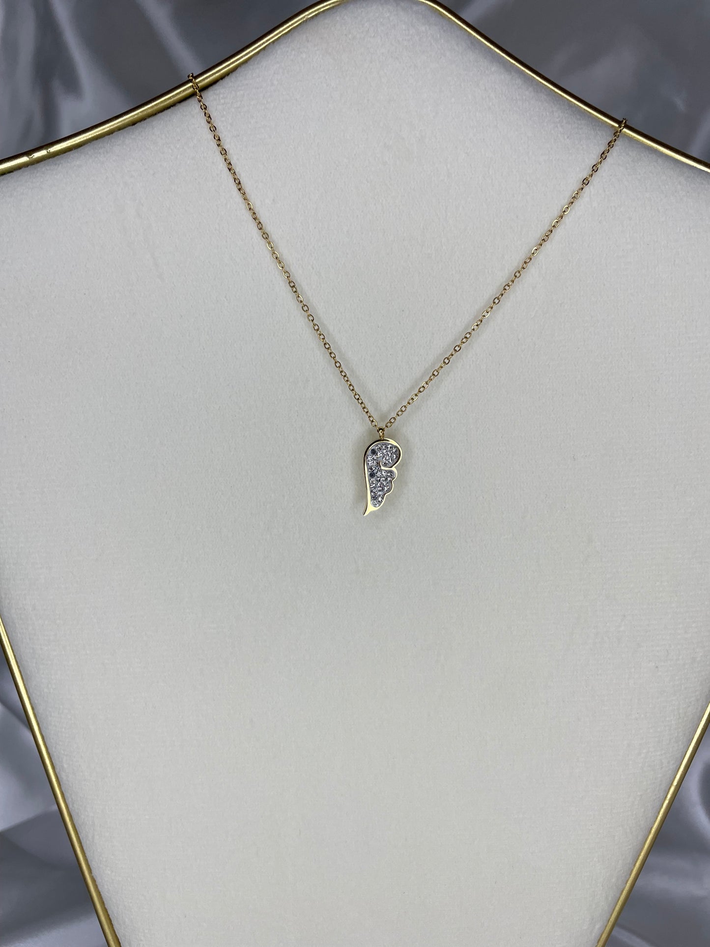 Collier Aile d'Ange Doré