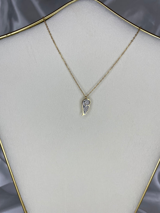 Collier Aile d'Ange Doré