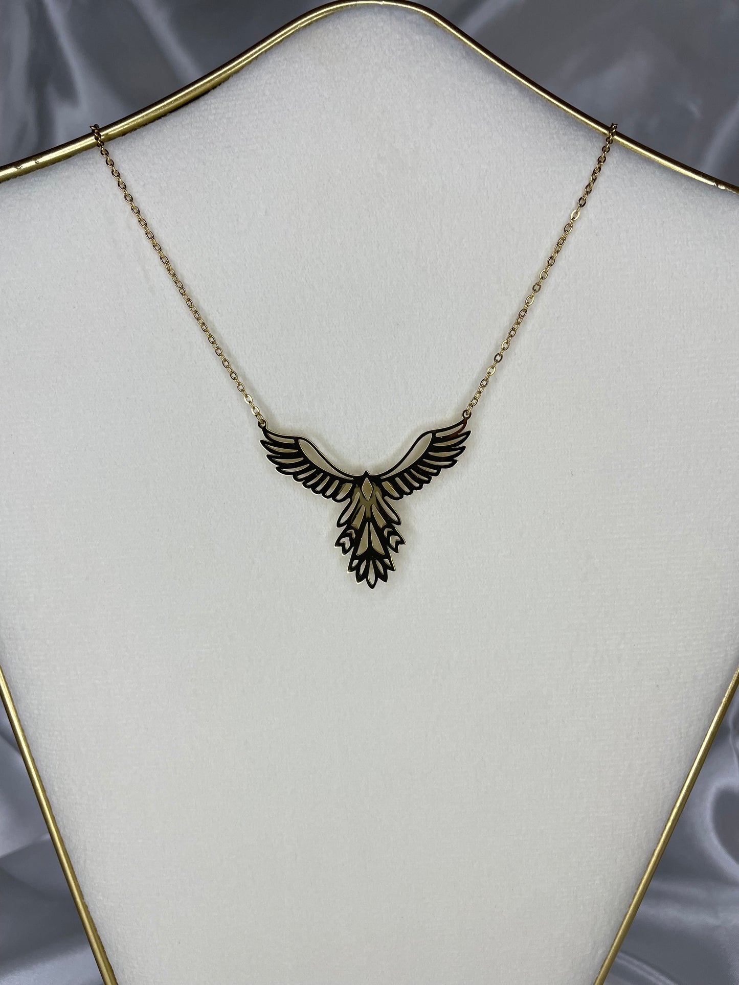Collier Phénix Doré