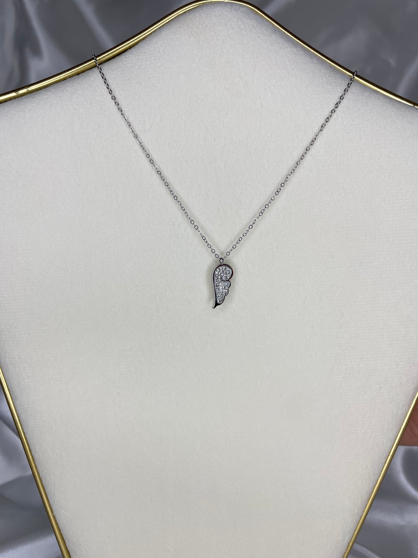 Collier aile d'ange