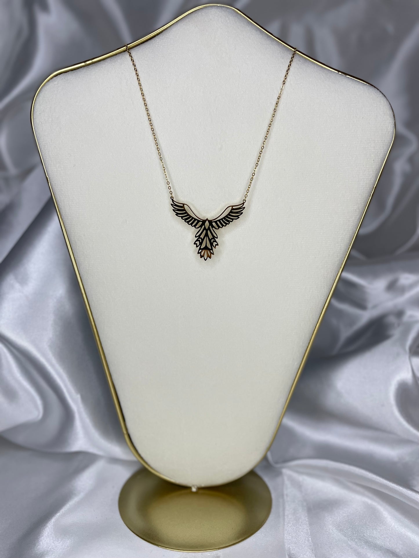 Collier Phénix Doré