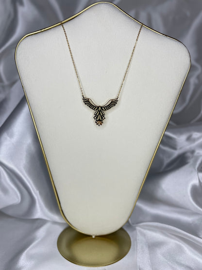 Collier Phénix Doré
