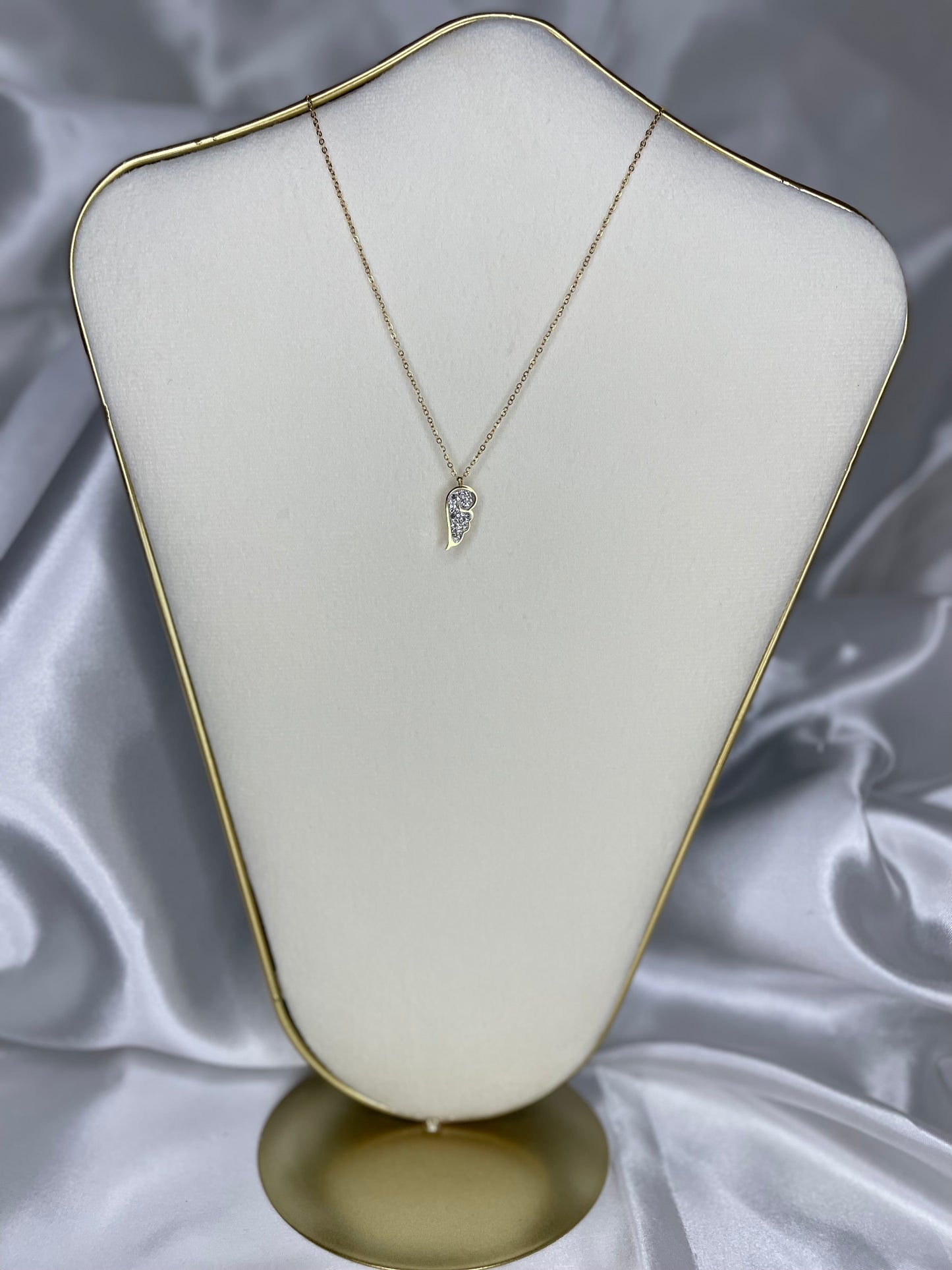 Collier Aile d'Ange Doré