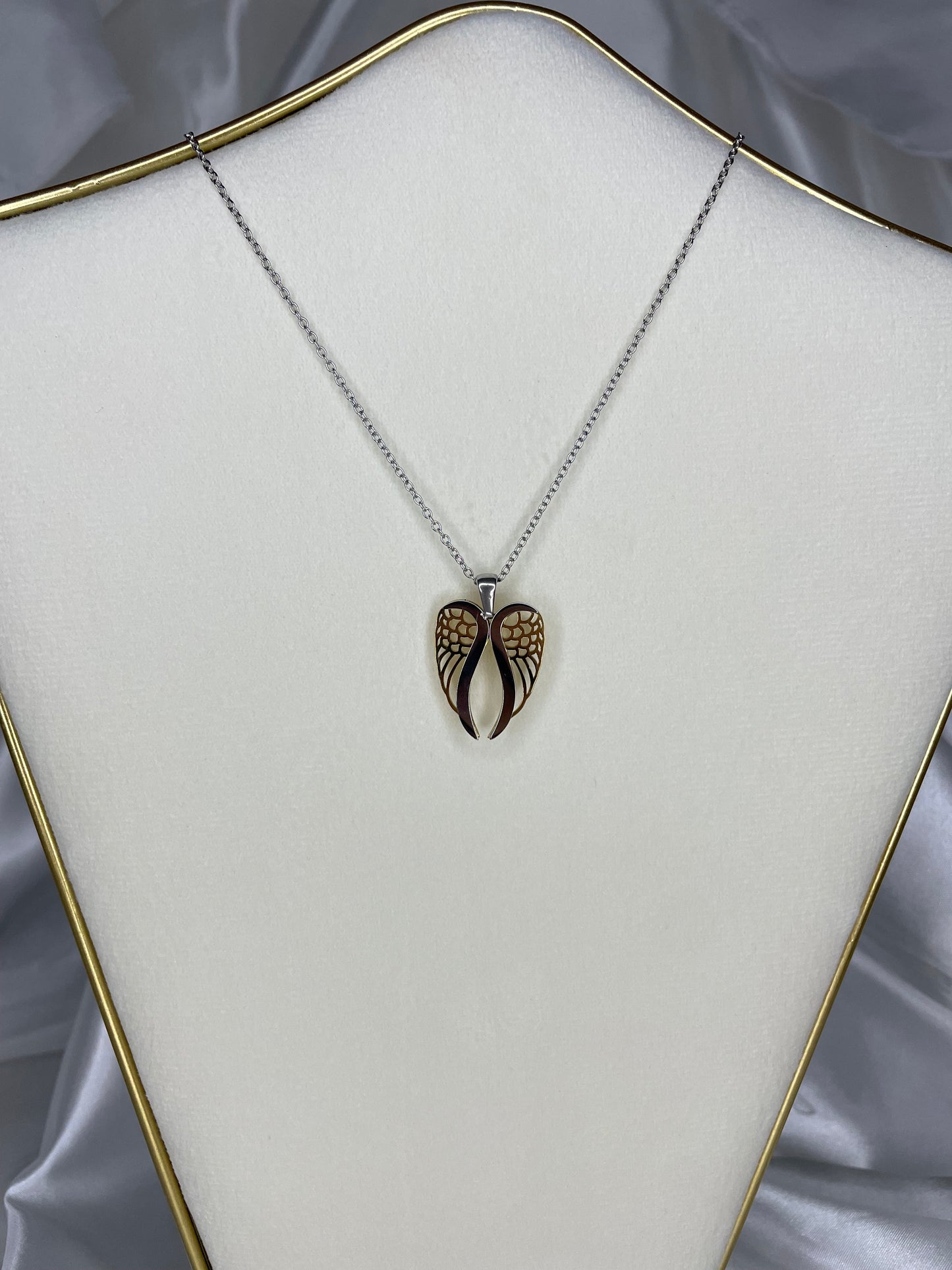 Collier Ailes D'Ange Doré