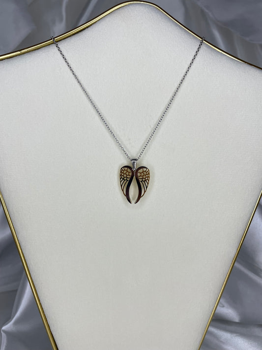 Collier Ailes D'Ange Doré