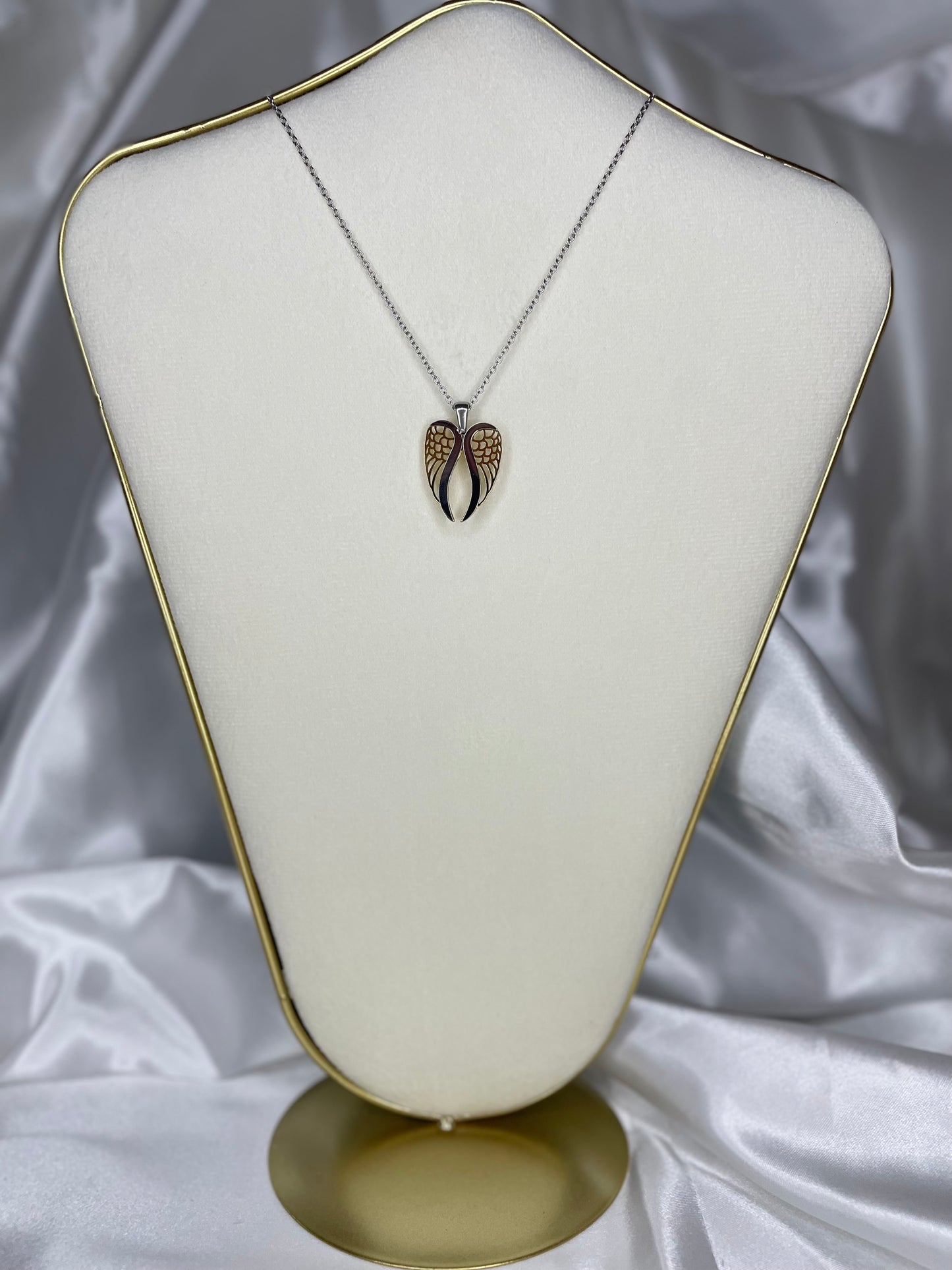 Collier Ailes D'Ange Doré