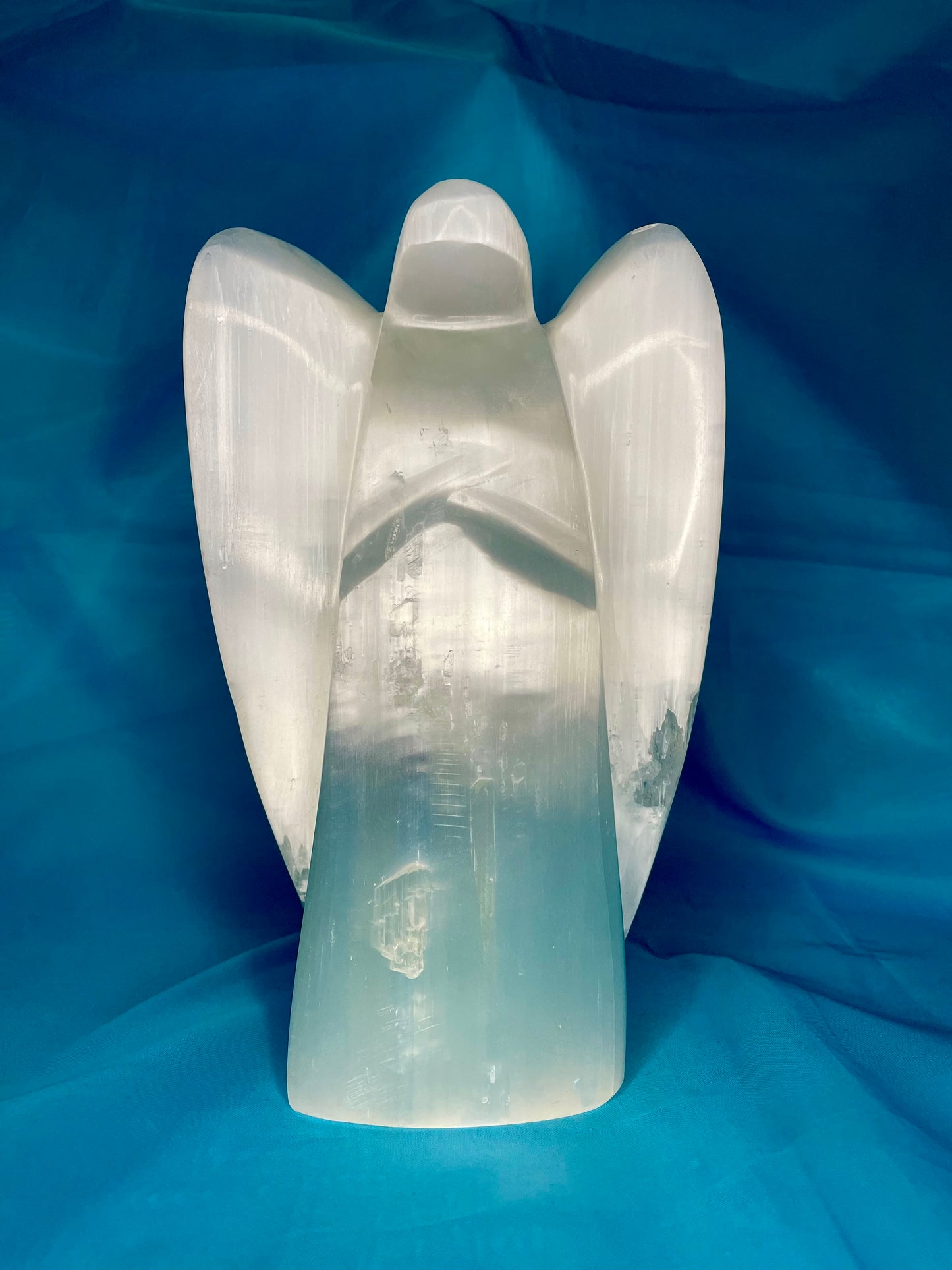 Candeeiro Anjo Selenite 20cm (Incluído - Eletrificação & Lâmpada)