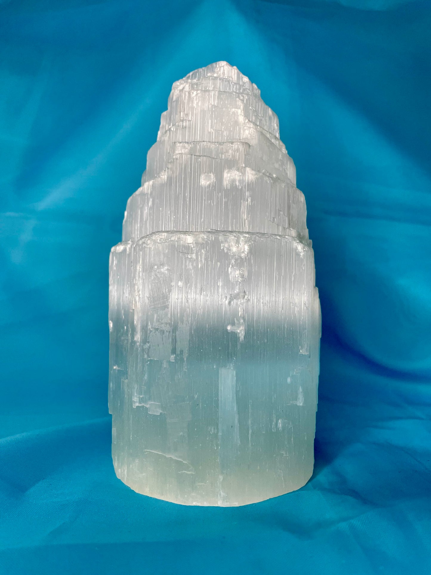 Candeeiro Torre Selenite 15cm (Incluído - Eletrificação & Lâmpada)