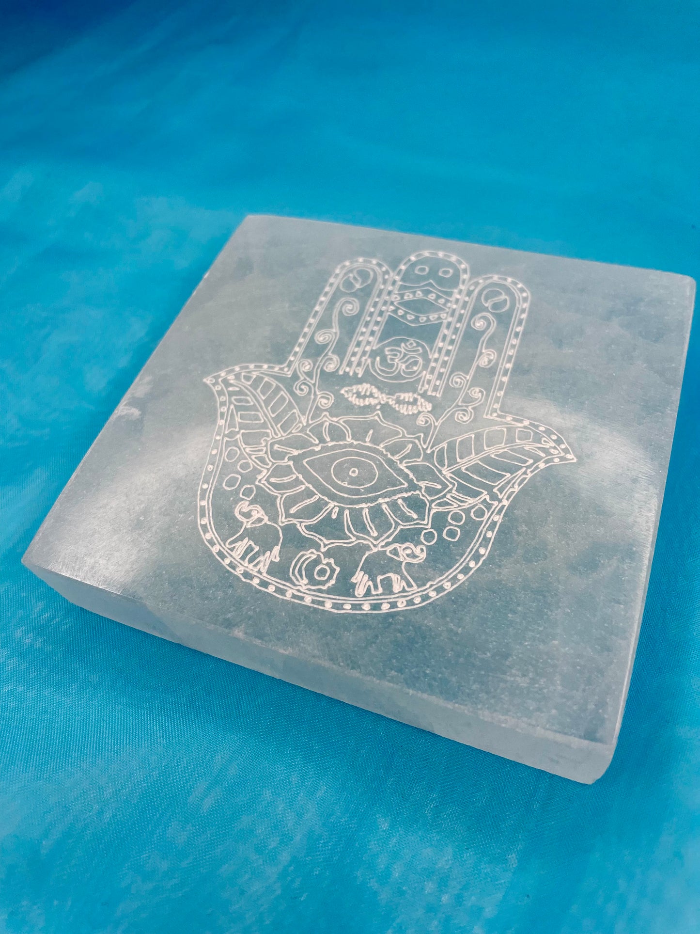Base Selenite Hamsan Quadrangular 10x10