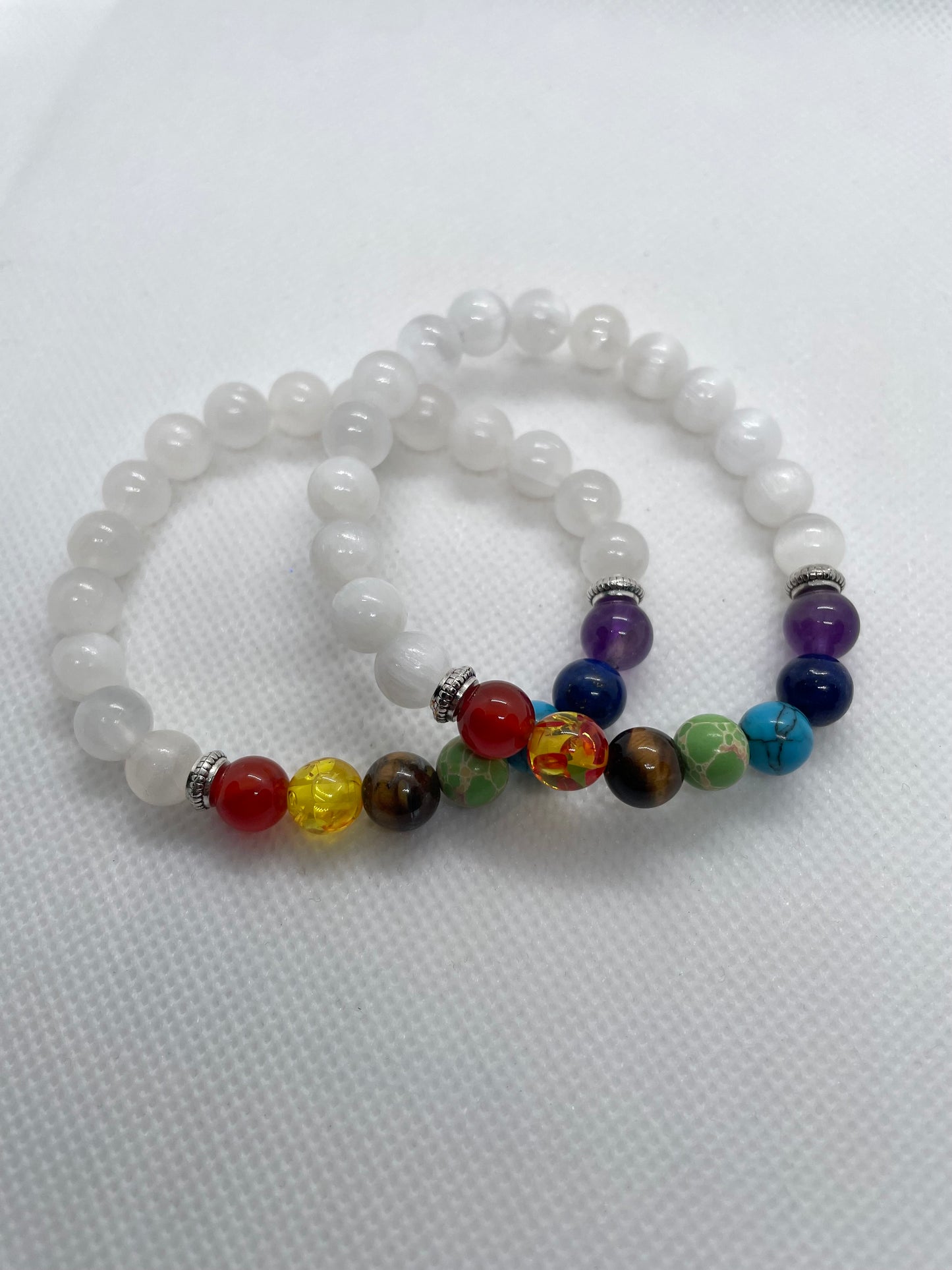 Pulseira Selenite 7 Chakras