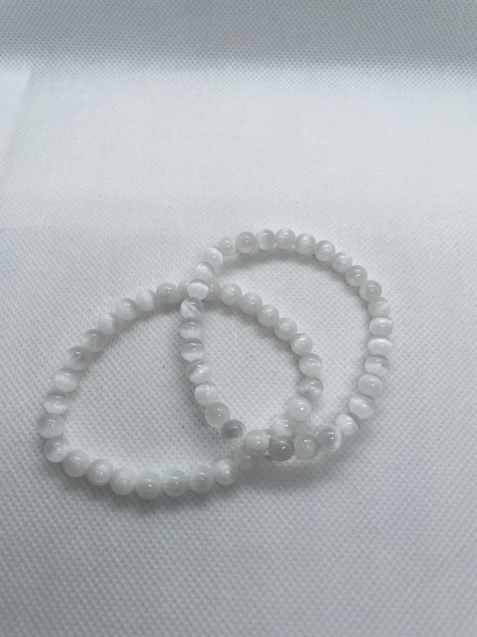 Pulseira Selenite - 4mm