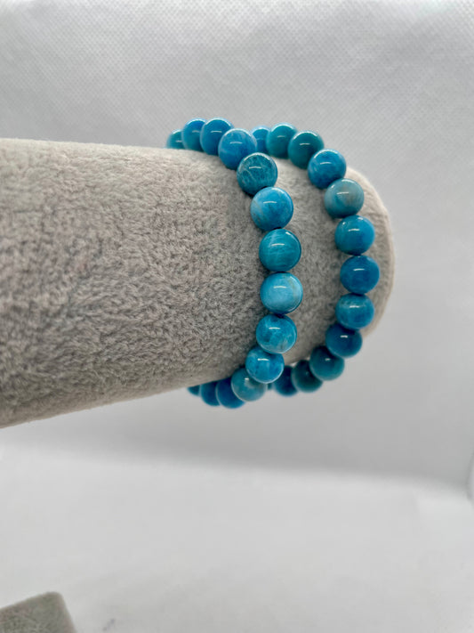 Pulseira Apatita Azul