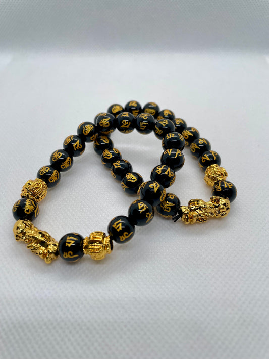 Pulseira Pixiu - Feng Shui 6mm